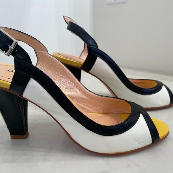 Womans, Portia brand, 9 Medium, sling back, open toe, high heel, shoes - Picture 3 of 12